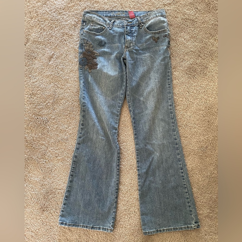 Vanilla Jeans Embroidered Size 11